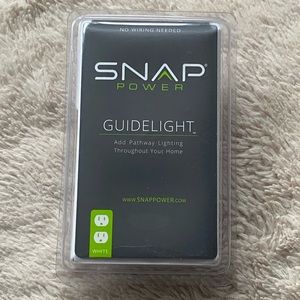Snap Power Guidelight Duplex White